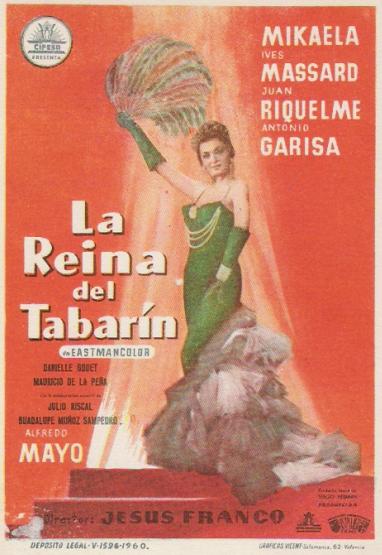 01post.jpg - La reina del Tabarín Spanish poster
