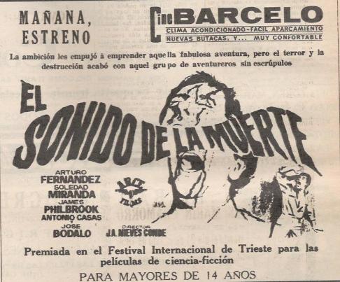 15ad.jpg - Sound of Horror Spanish ad