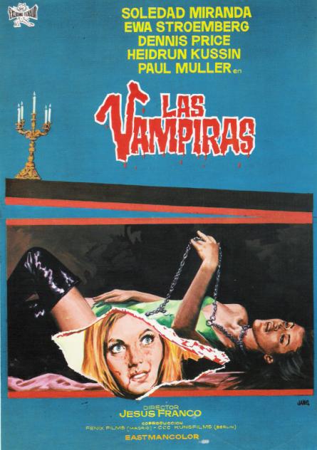 001sppost.jpg - Vampyros Lesbos Spanish poster