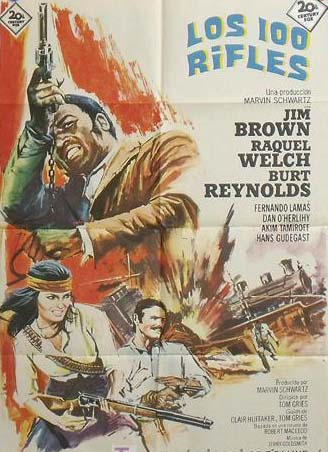 05spanpost.jpg - 100 Rifles Spanish poster