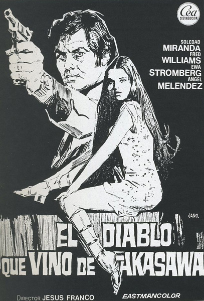 055SpanishAd.jpg - Devil Came From Akasava Spanish press ad