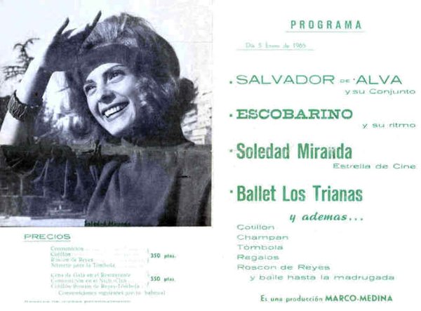 10-1965program.jpg - 1965 Flamenco program