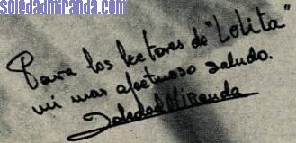 mod33.jpg - Lolita, April 1966: closeup on Soledad's autograph