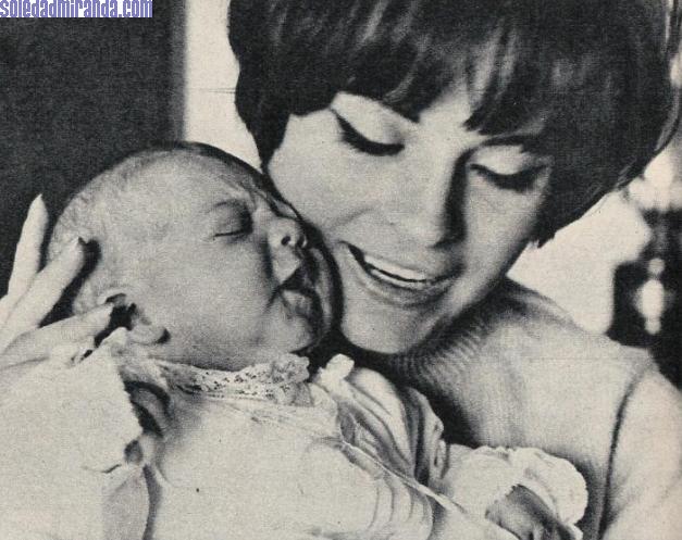 per25.jpg - magazine photo, April 1967: she had a son