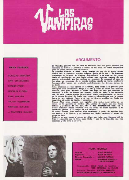 042spanpb1.jpg - Vampyros Lesbos Spanish pressbook